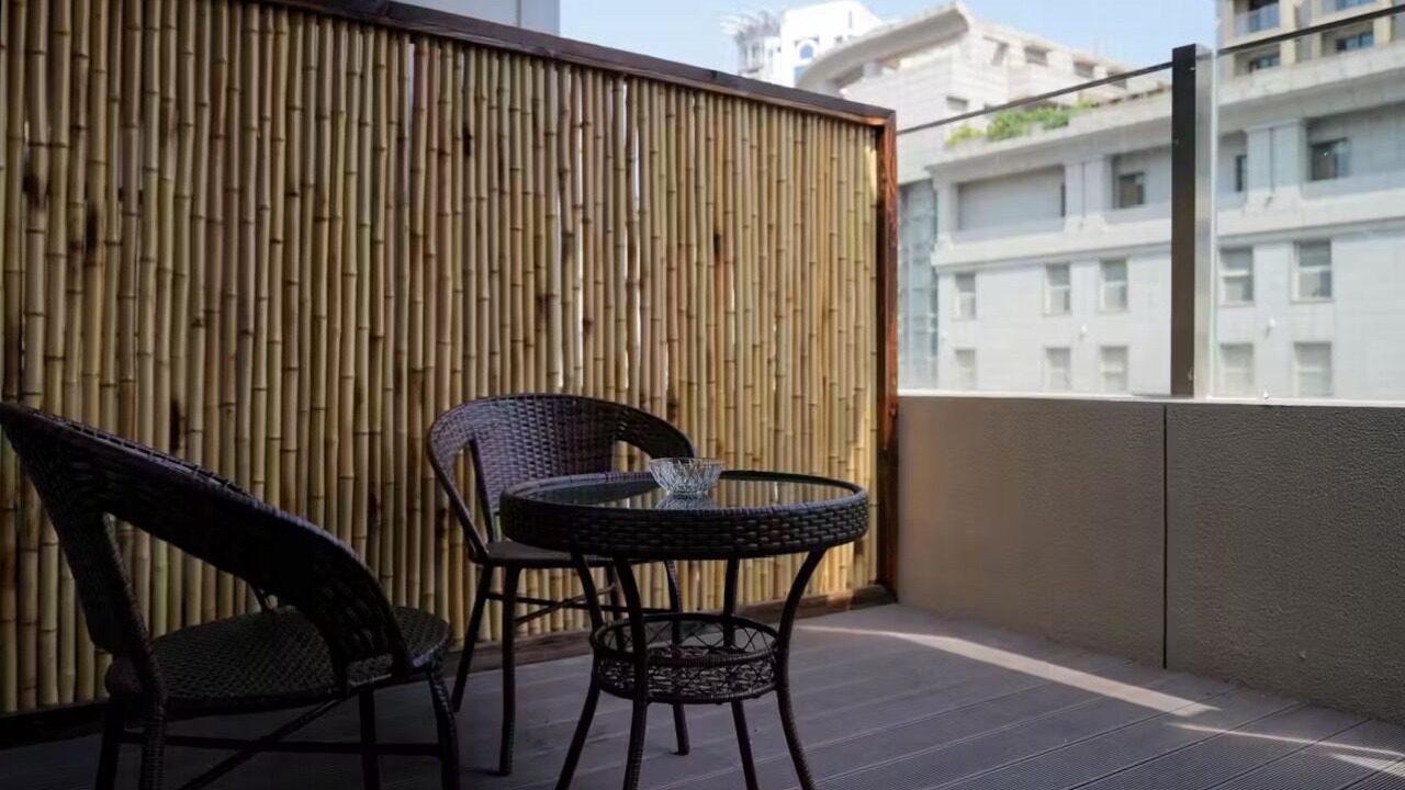 Photo of Patio Balcony in Downtown Shanghai