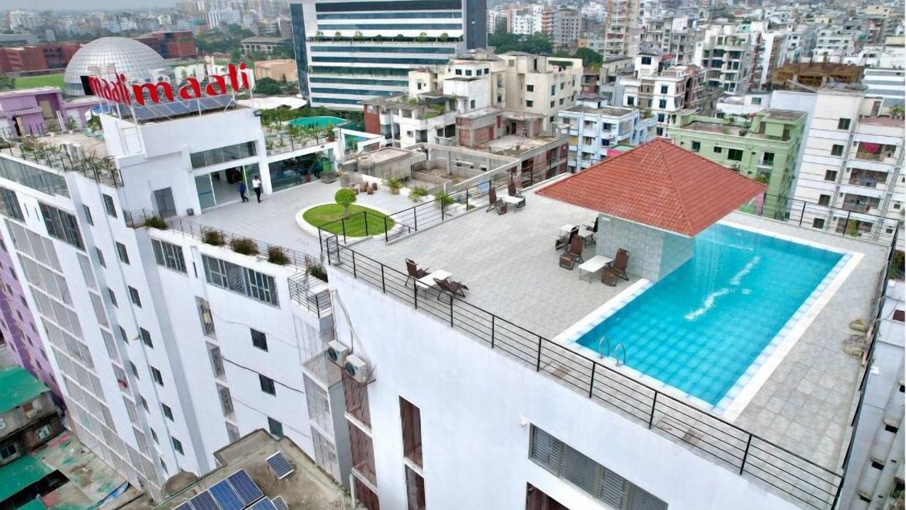 Photo of Patio Balcony in Basundhara Residential Area