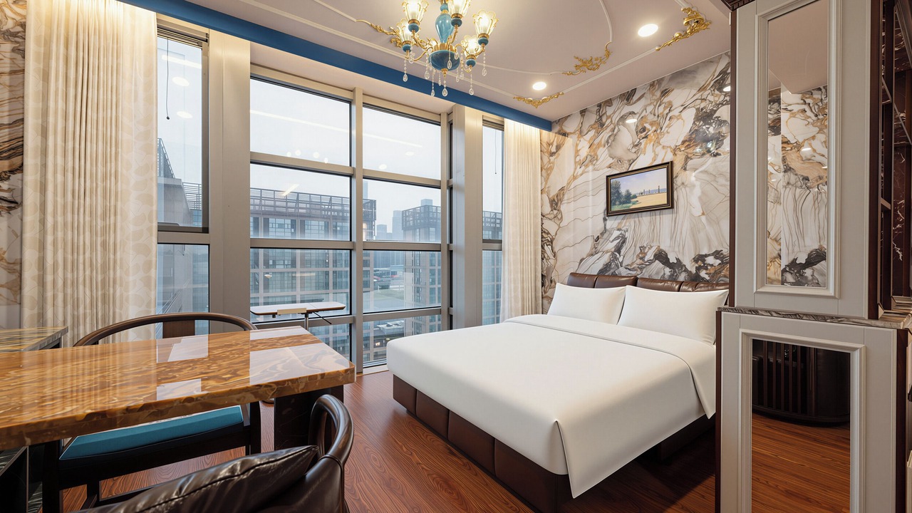Photo of Bedroom in Beijing Central Business District