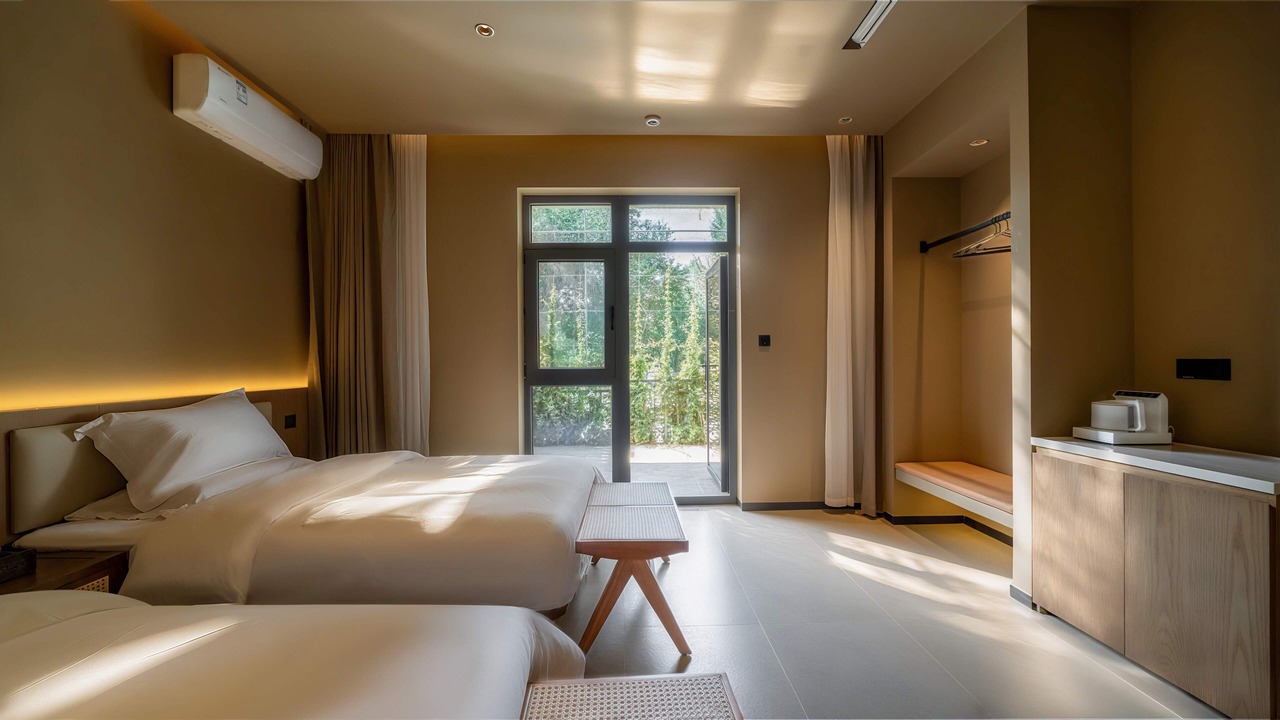 Photo of Bedroom in Mingsha Mountain and Crescent Spring