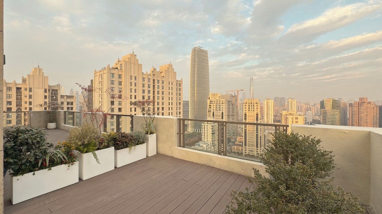 Photo of Patio Balcony in Downtown Shanghai