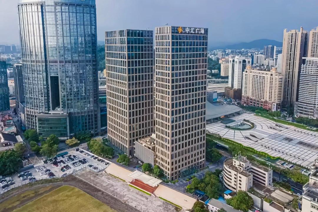 Photo of Buildings in Guangzhou Central Business District