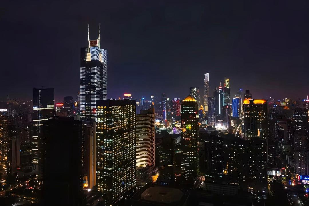 Photo of Buildings in Guangzhou Central Business District