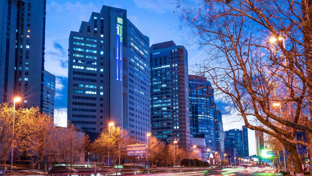 Photo of Buildings in Qingdao City Center