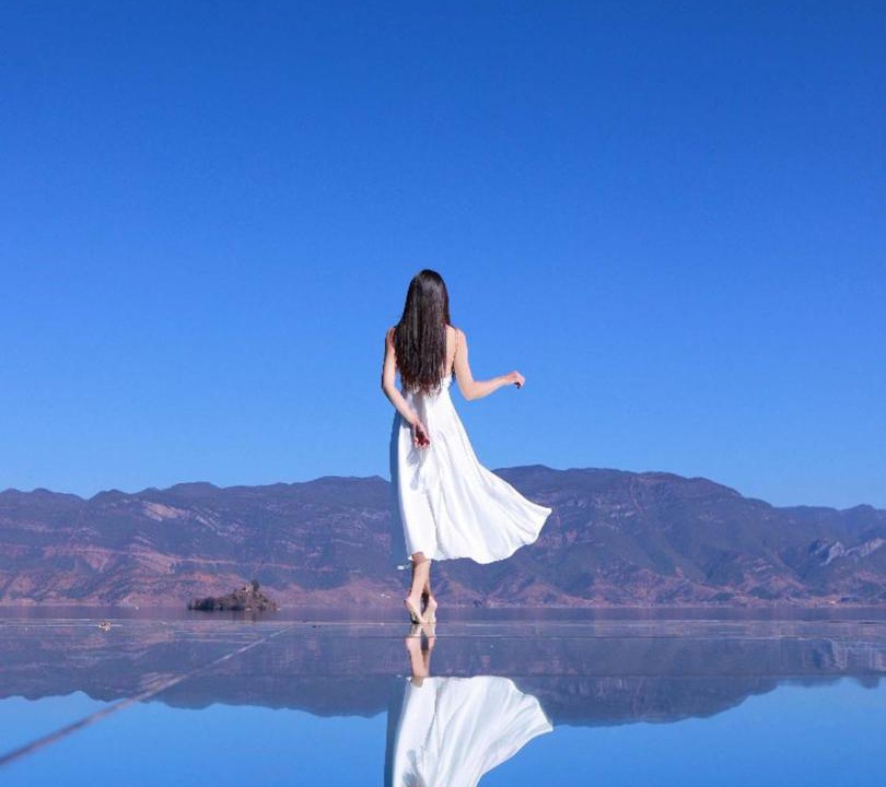 Photo of Human In Picture in Lugu Lake - Ninglang