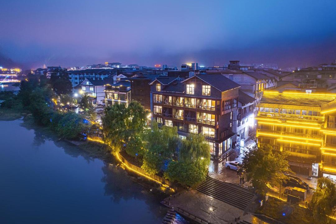Photo of Buildings in Wulingyuan