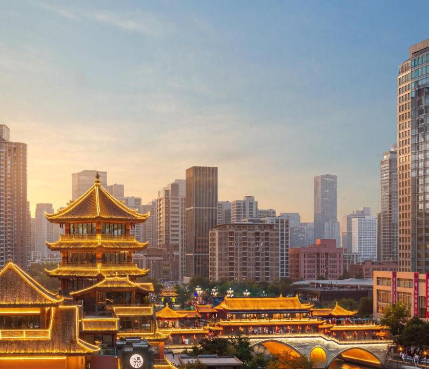 Photo of Buildings in Chengdu City Centre