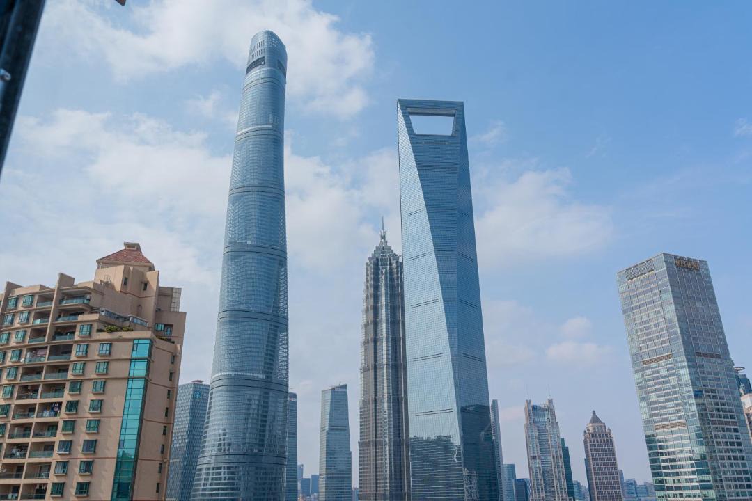 Photo of Buildings in Downtown Shanghai