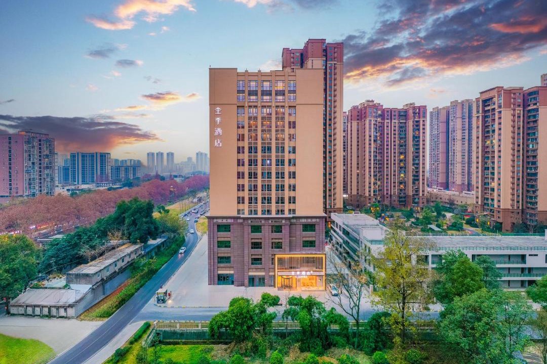 Photo of Buildings in Wenjiang