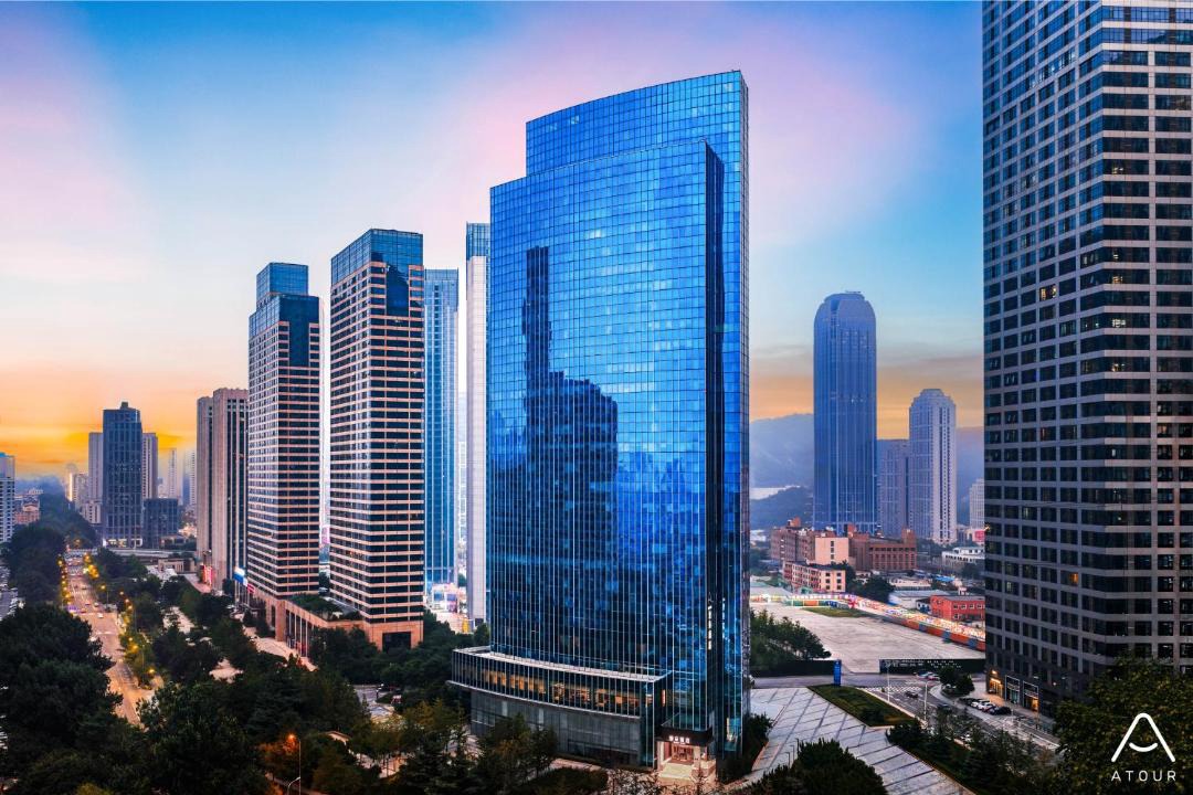 Photo of Buildings in Xinghai Commercial Area