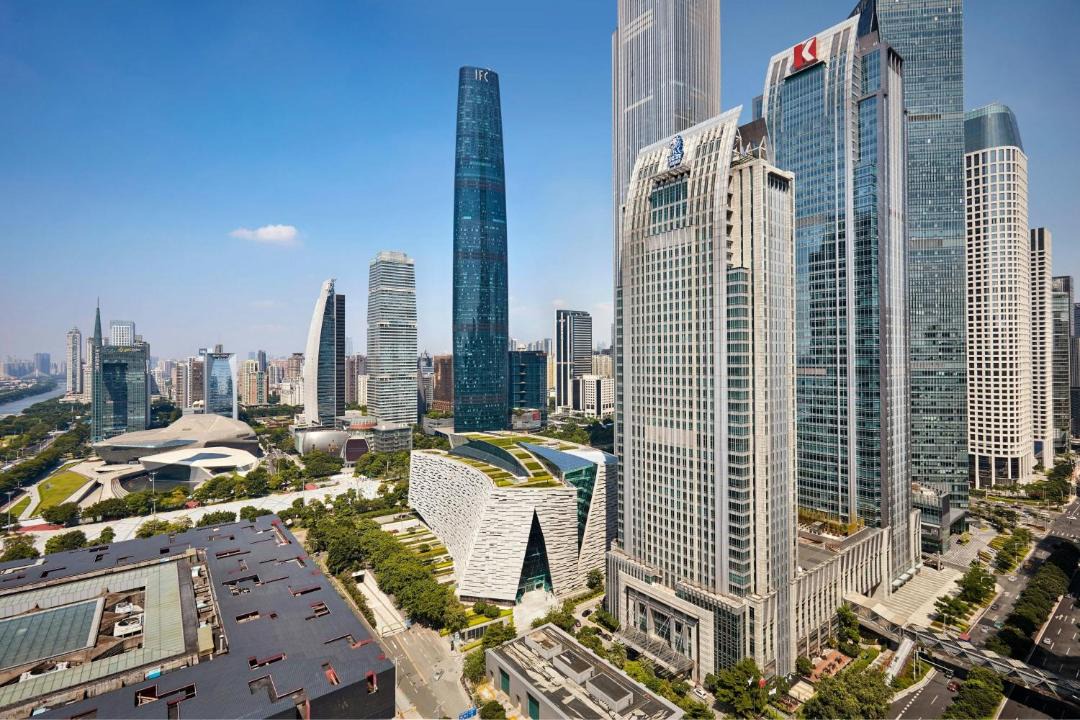 Photo of Buildings in Zhujiang New Town