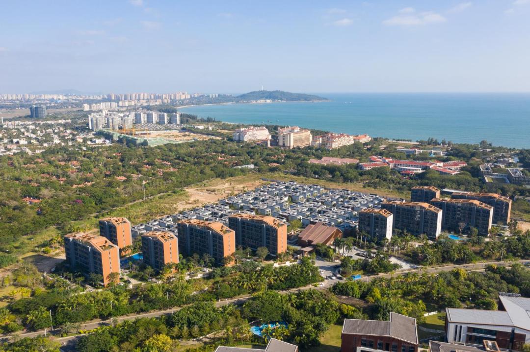 Photo of Buildings in Haitang District