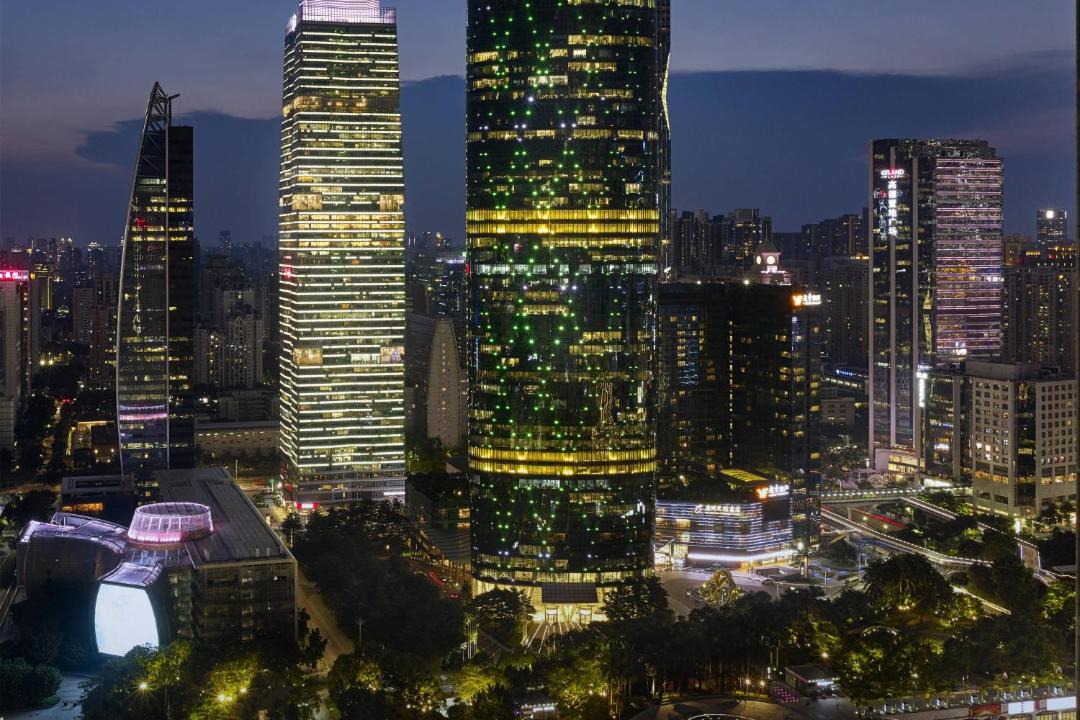 Photo of Buildings in Zhujiang New Town