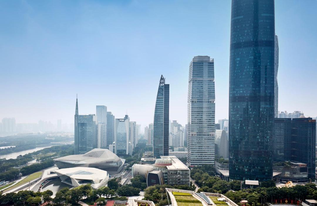 Photo of Buildings in Zhujiang New Town