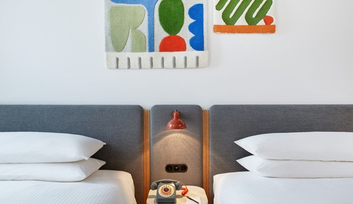 Room, 2 Double Beds (View)