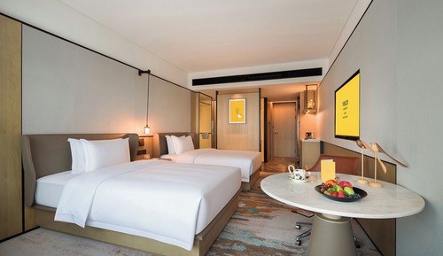 Grand Double or Twin Room, 2 Double Beds, City View