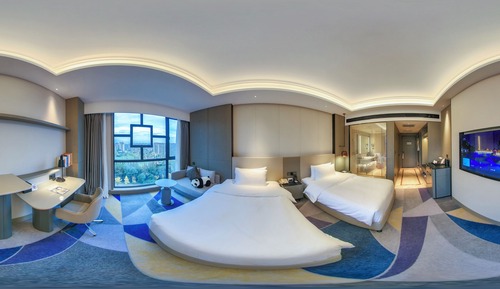 Standard Room, 2 Twin Beds, Mountain View