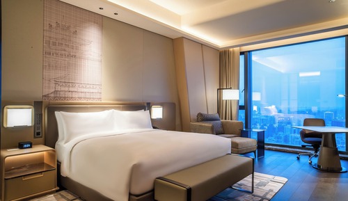 Executive Room, 1 Double Bed, City View