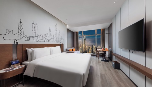 Deluxe Double Room with City View