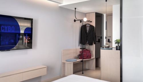 City Twin Room, 1 Bedroom, Non Smoking, City View