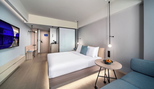Business Double Room, 1 Bedroom, Non Smoking, City View