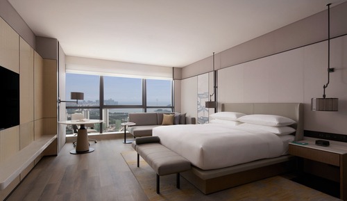 Room, 1 King Bed, Partial Sea View