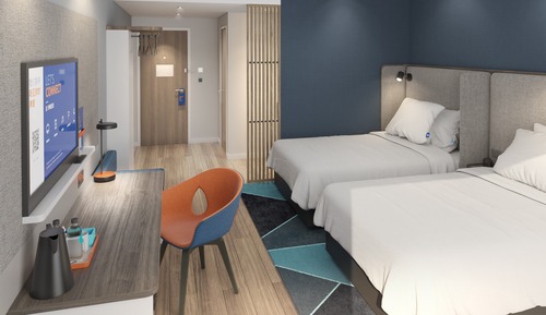 Standard Room, 2 Twin Beds (High Floor)