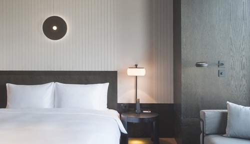 1 King Bed High-rise View