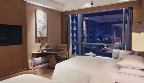 Premier Room, 2 Double Beds, City View
