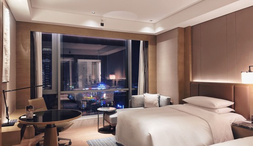 Deluxe Twin Room, 2 Double Beds, City View