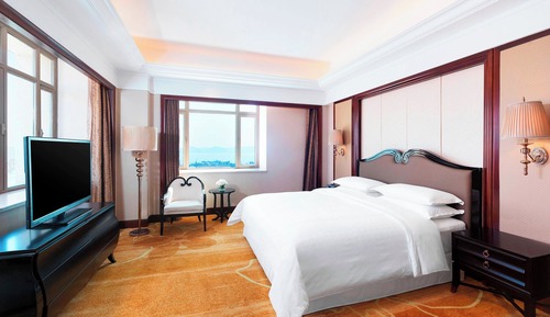 Suite, 1 King Bed (豪华海景套房)