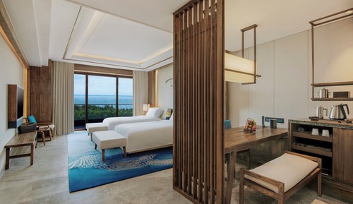 Classic Room, 2 Queen Beds, Sea View (Up to 4 Guests)
