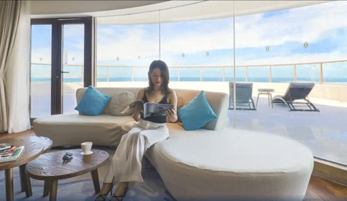 Suite, 1 Bedroom, Club Lounge Access, Sea View