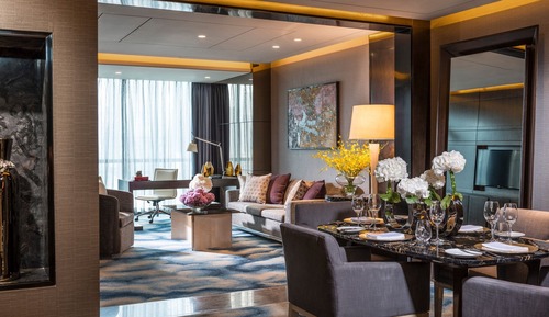 Deluxe Suite with two double beds