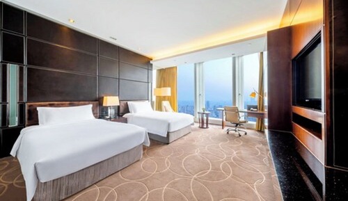 Classic Room, 2 Double Beds, City View