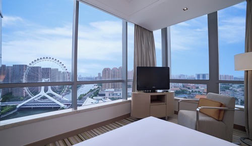 Suite, 1 Bedroom (TJ Eye View)