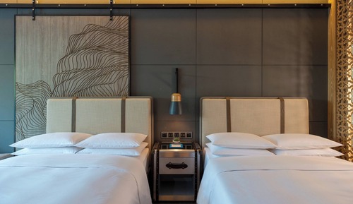 Deluxe Room, 2 Double Beds, Ocean View (Balcony)