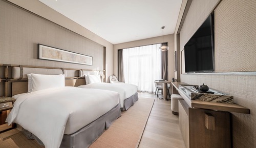 Deluxe Room, 2 Twin Beds, Garden View