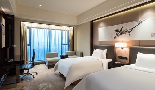 Standard Room, 2 Twin Beds (High Floor)