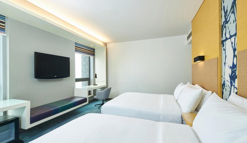 aloft, Room, 2 Double Beds, City View