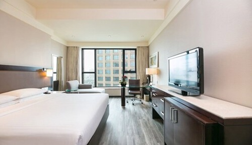 Deluxe Twin Room, 2 Double Beds, City View