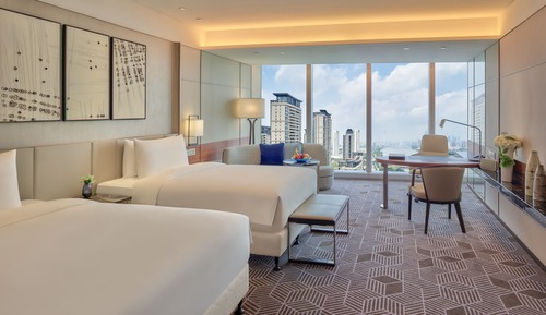 Premium Room, 2 Twin Beds (Canton Tower View)