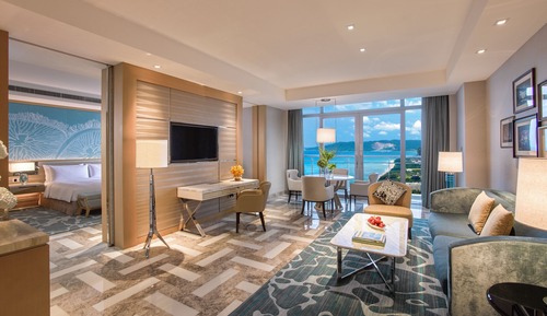 Ocean Ambassador Suite (unlimited entry to water park & aquarium, Imperial club benefit)