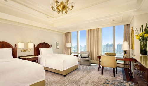 Room, 2 Twin Beds, Smoking, River View (Tower)