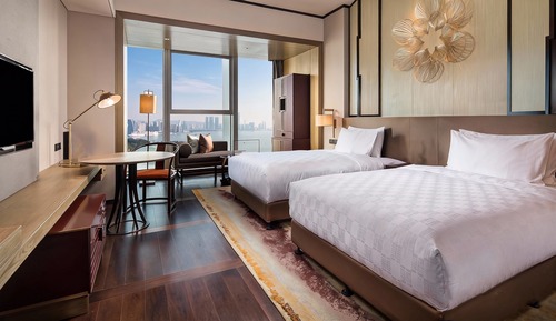 Standard Room, 2 Double Beds (Xiamen Bay View)