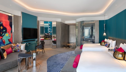 Wonderful Room, Room, 2 Double Beds, City View