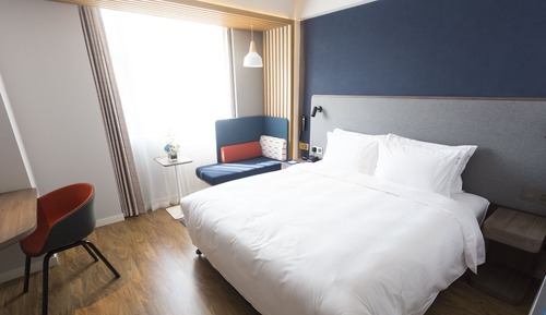 Standard Room, 1 King Bed, City View (City Wall View)