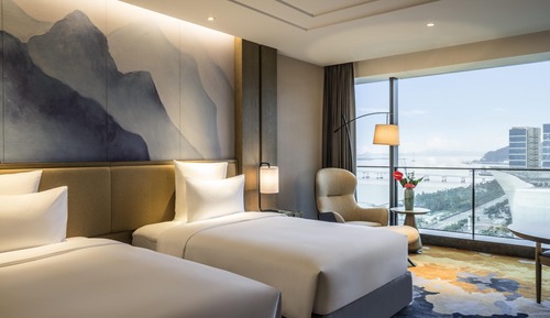 Superior Room, 2 Twin Beds, Sea View