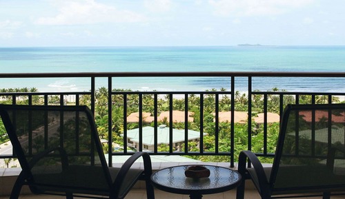 Premier Room, 1 King Bed, Smoking, Sea View