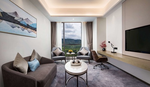 Deluxe Suite, 1 King Bed, Smoking